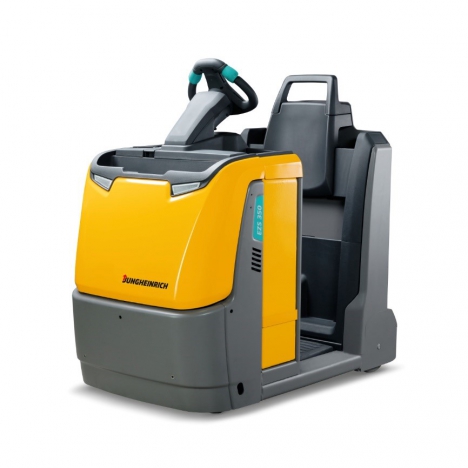 Jungheinrich представляет новый энергоэффективный электрический тягач EZS 350 с грузоподъемностью до 5 тонн